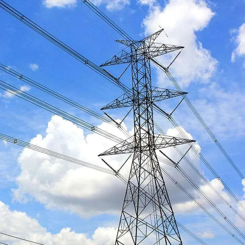 132kV pozinkovaná uhlová oceľová prenosová veža
