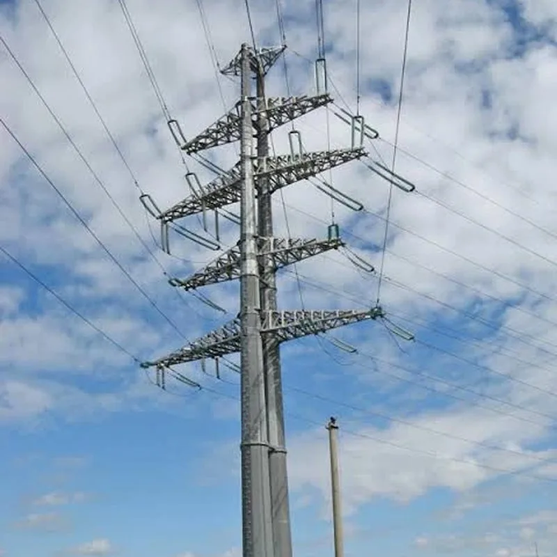 Oceľový potrubný stĺp na elektrickú energiu