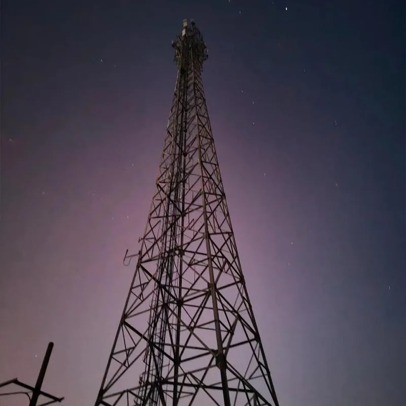 Telekomunikačná veža z pozinkovanej uhlovej ocele